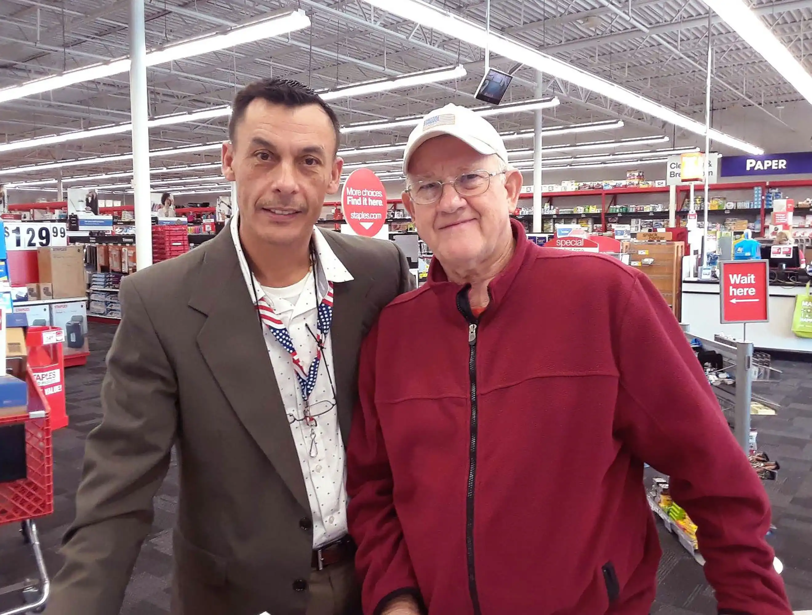 O'Fallon Illinois, Veteran David Haave meets with members of Veteran Service Organizations to make sure our Veterans are getting adequate healthcare, USA.